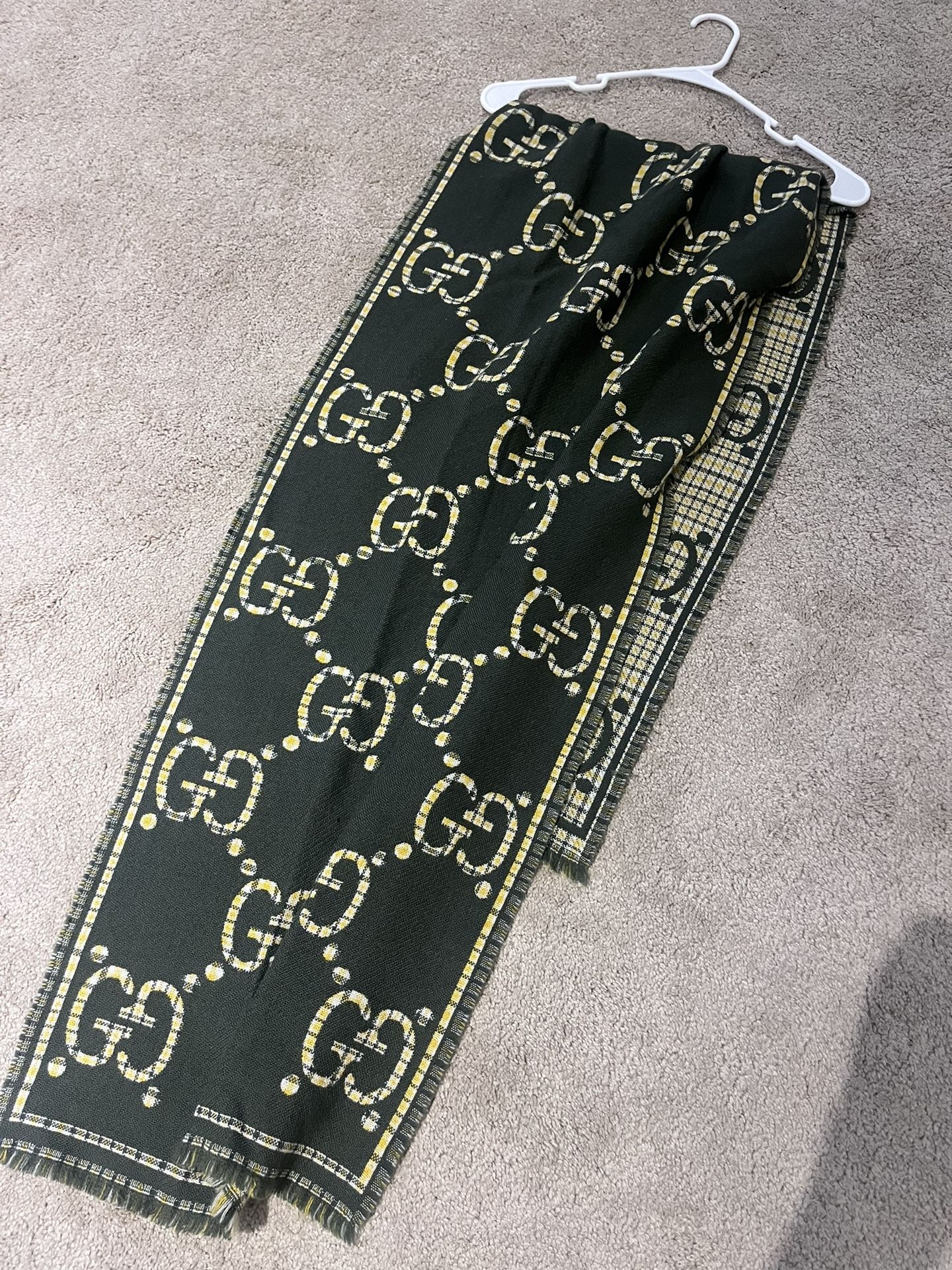 Gucci Check GG Scarf