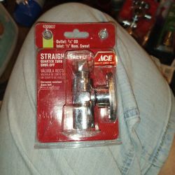 Straight Quarter Turn Shut Off Valve