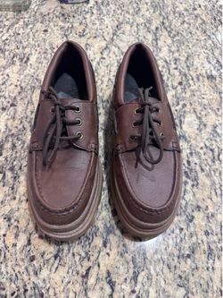 ZARA Brown Chunky Boat Shoes – Men’s 8 / EU 41