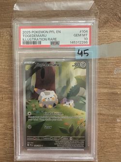 Pokemon Togedemaru Phantasmal Flames PSA 10