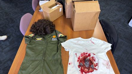 Alien and Ripley Halloween costume