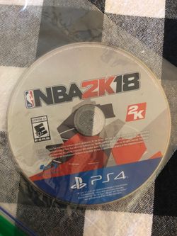 PS4 nba 2k18 game