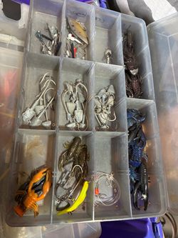 Lures, hooks etc fishing