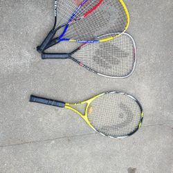 Rackets, Racketball, Tennis