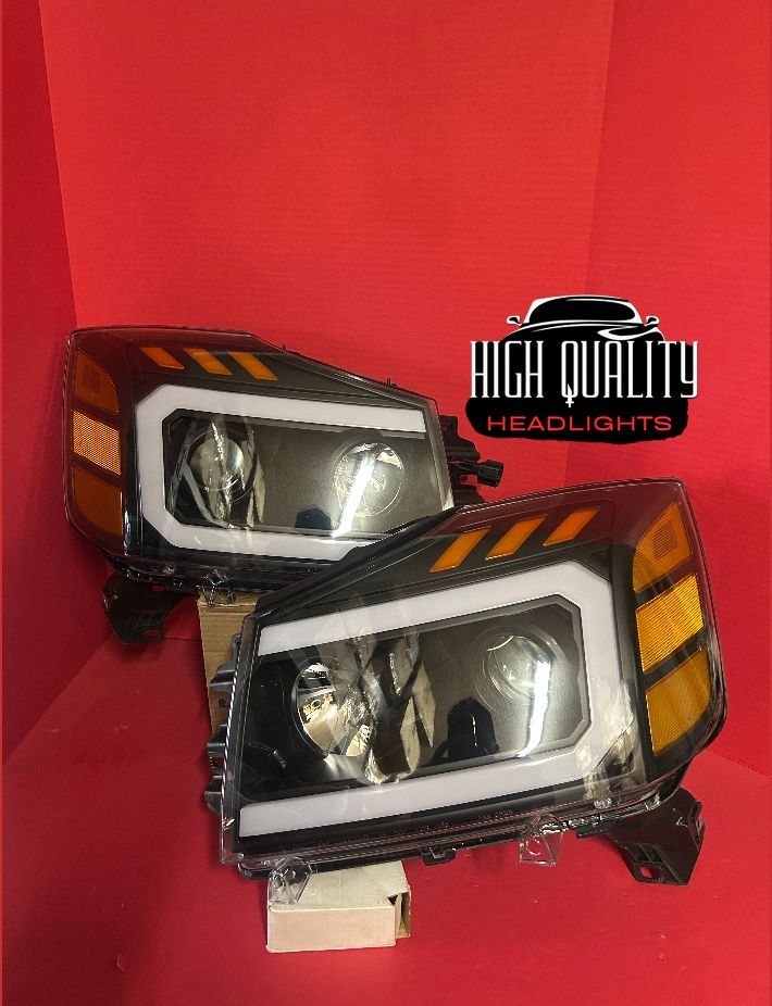 Nissan Titan 2004 2015 Headlights