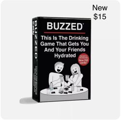 Buzzed Drinking Game Hydration Recently Refreshed Edition 250 Fun Adult Cards