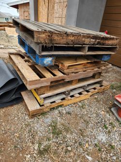 Wood pallets