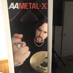 Sabian AAMetal-X Banner 48”x18”