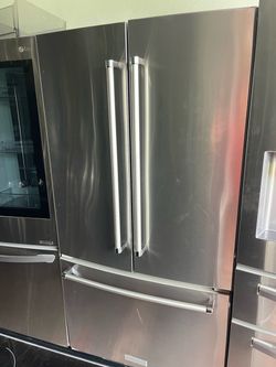 Refrigerator KitchenAid counter depth French door 36” inches wide