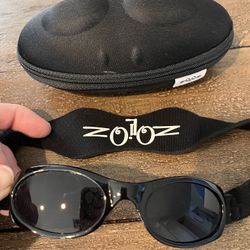 Tuga Baby/Toddler UV 400 Polarized Sunglasses with Adjustable Strap and Case (0-5 Years)