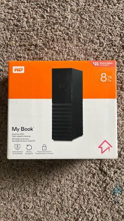 Western Digital 8TB external hard drive