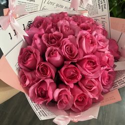 Pink Roses Ramo