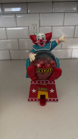 Extremely rare hard to find bozo clown gumball machine