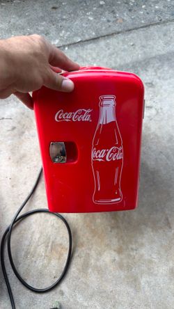 Coca-Cola Classic 4L portable mini fridge.