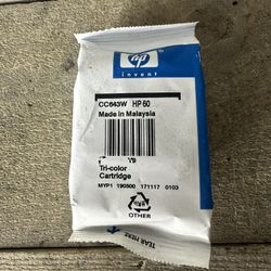 Genuine HP 60 CC643W Tri-Color Color Ink Cartridge No Box Sealed OEM 