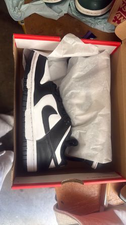 Nike Dunk Low Black White Sneakers