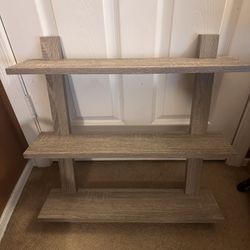 3 Tier shelves $25