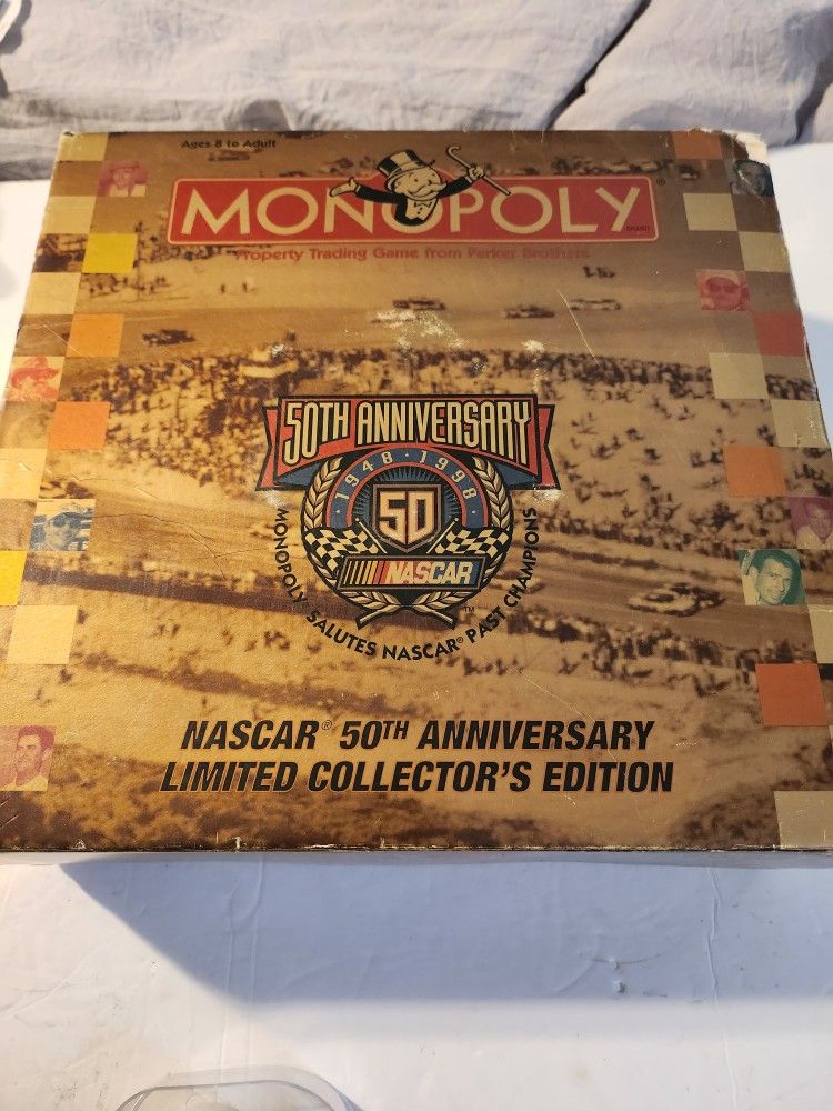 Monopoly Nascar 50th Anniversary Edition