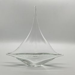 Art Glass MCM Sail Boat