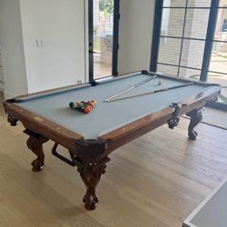 Connelly 8 Foot Mariposa Pool Table