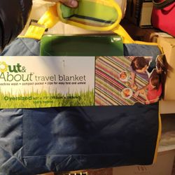 New 60x72," Beach Or Travel Foldable Boanket