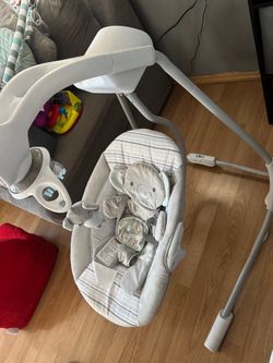 Ingenuity InLighten 5-Speed Baby Swing