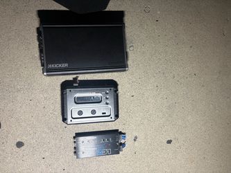 Kicker 1200.1 amp + Epicenter + Lc2i Pro