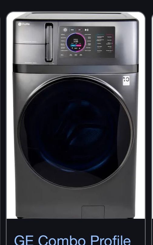 GE Profile washer Dryer Combo