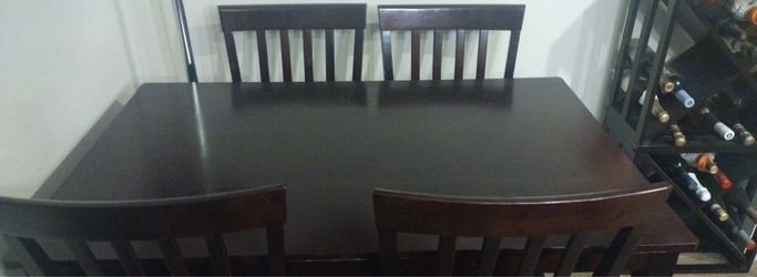 Dinning table and chairs