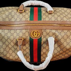 GUCCI SAVOY LARGE DUFFLE BAG 