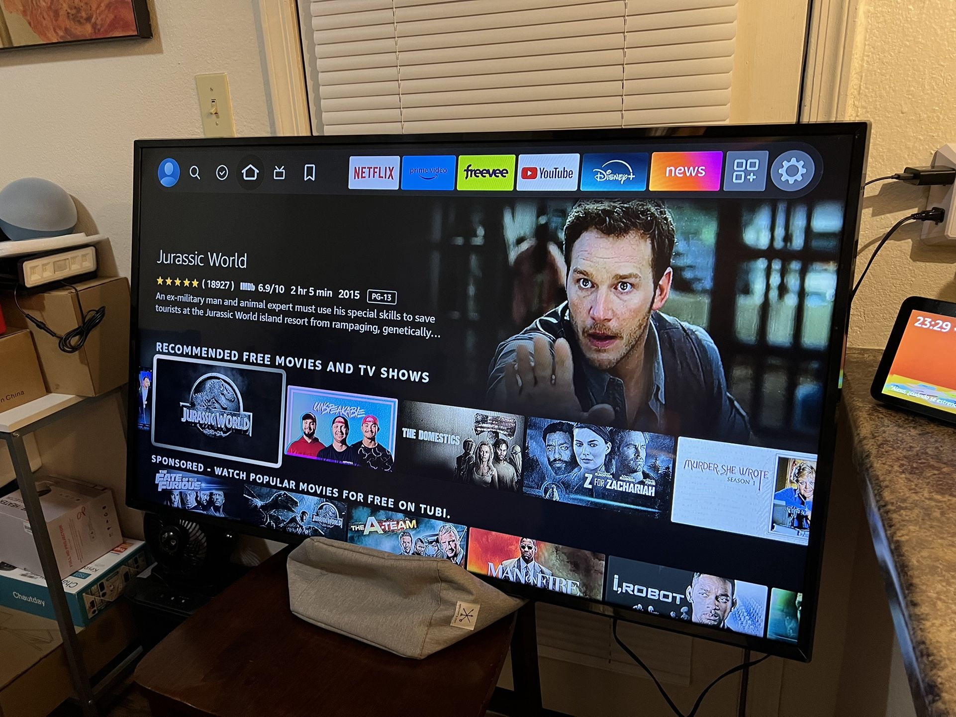 50” LG SMART TV + Firestick