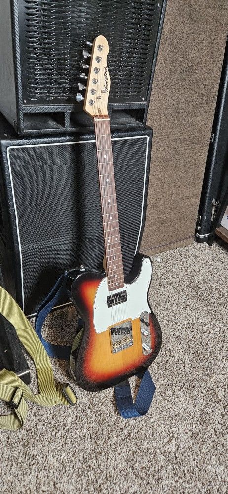 Ukraine Made WOODSTOCK Telecaster Guitar With Seymour Duncans