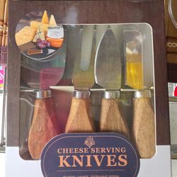 4pc Cheese Knife Set