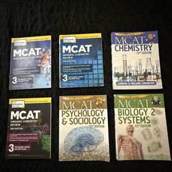 MCAT REVIEW BOOKS