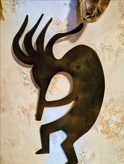 Metal Kokopelli Wall Art Decor