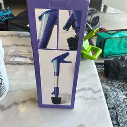 Toilet Brush With Glass Cup 