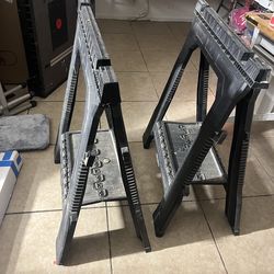 Pair of Saw horses