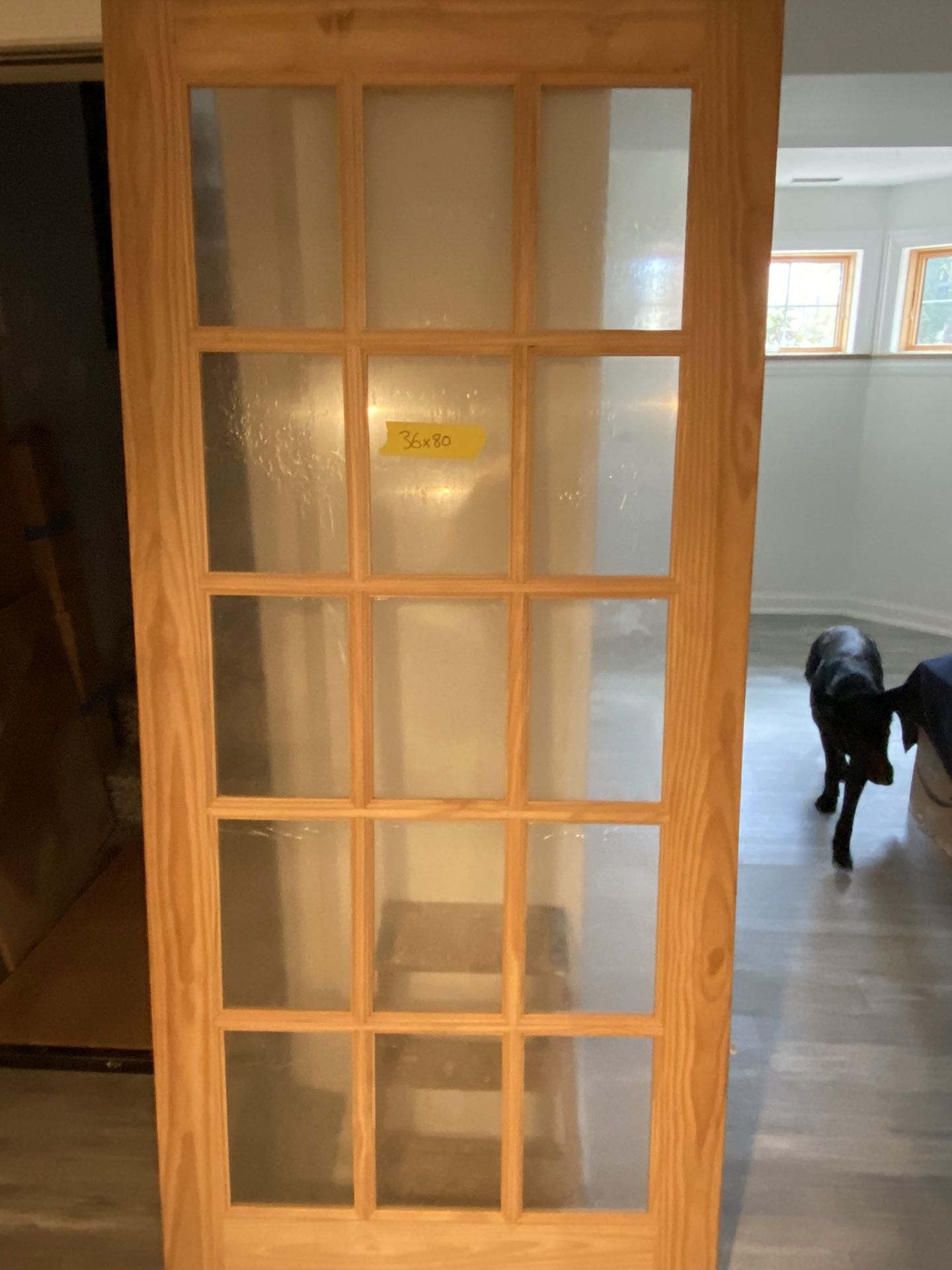 Wooden Doors (1)36x80 (2)24x80