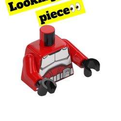 Lego Commander Fox Torso Replacement