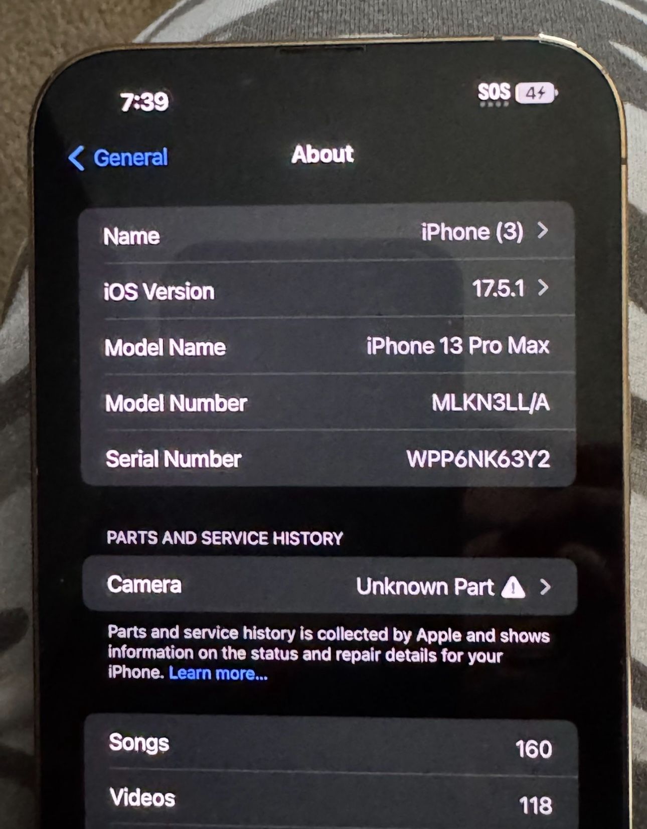 iPhone 13 Pro Max (Gold, Unlocked) – $350 OBO – Pick Up Only