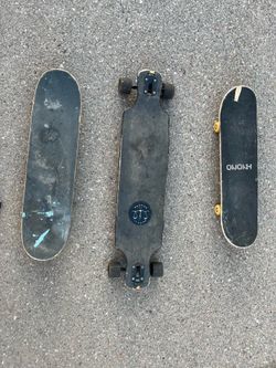 (3) Skateboards Longboard $50