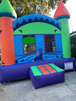 Bouncer canopies tables chairs
