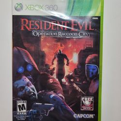 Xbox360 Game ... Resident Evil Operation Raccoon City Brand New
