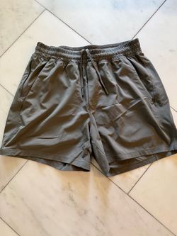 Dark grey lulu lemon shorts