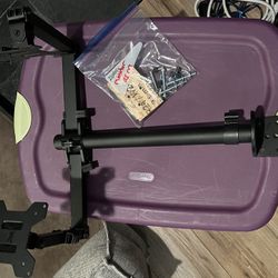 Double Arm Monitor Mount