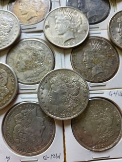 Silver dollars  $$65 Each