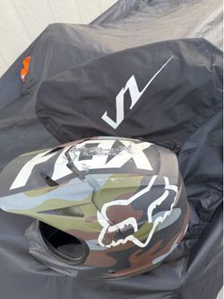 Fox racing helmet