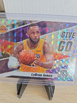 Lakers  LeBron  James  Refractor  Card