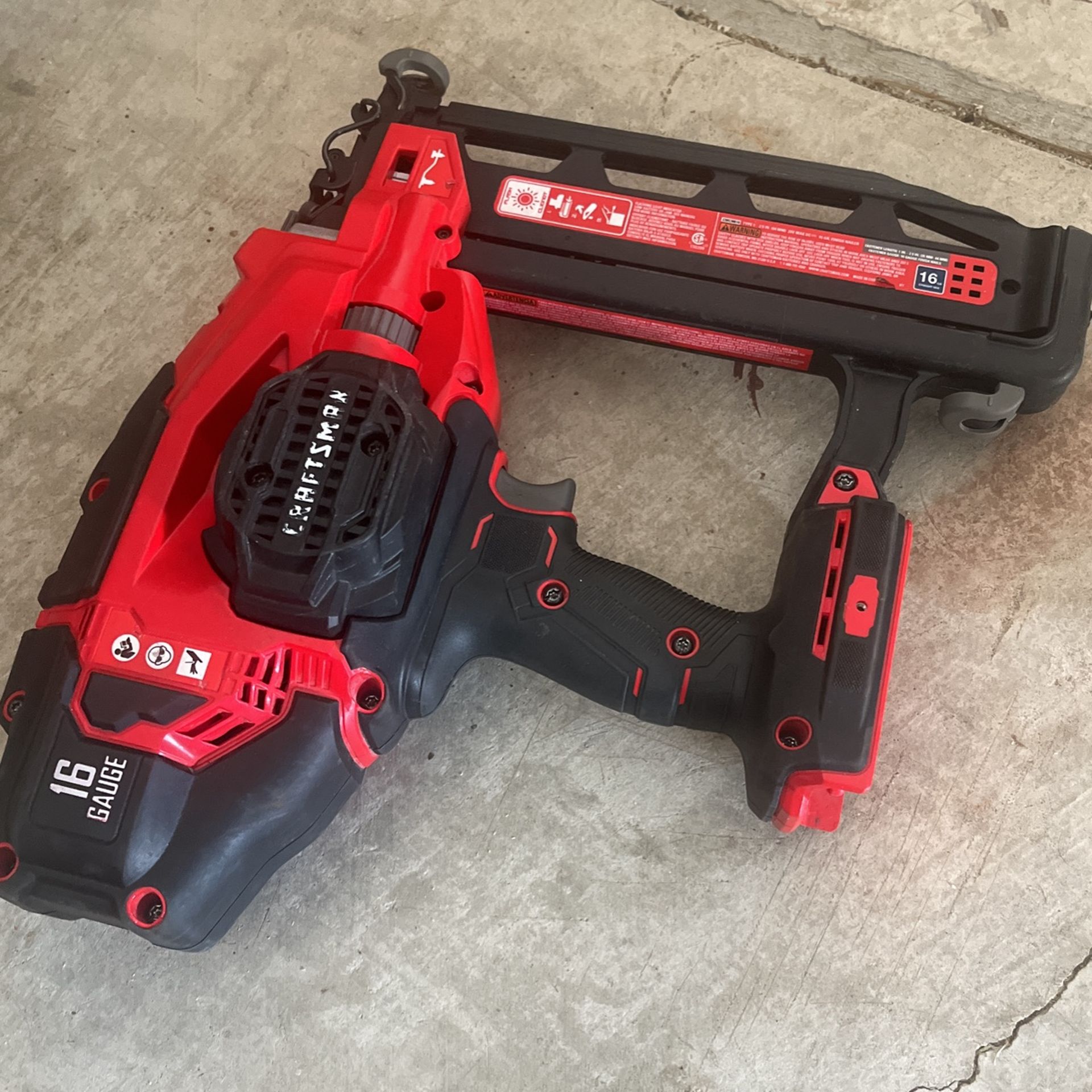 16 Gauge Nail Gun Craftsman