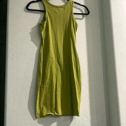 Wild Fable Lime Green Dress
